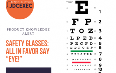 Safety Glasses: All in favor say “EYE”